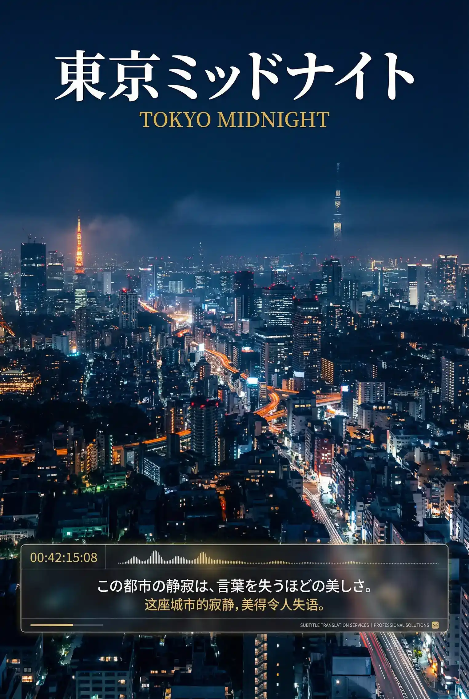 Tokyo Midnight 日语中文双语字幕 - 国产视频 最新译制